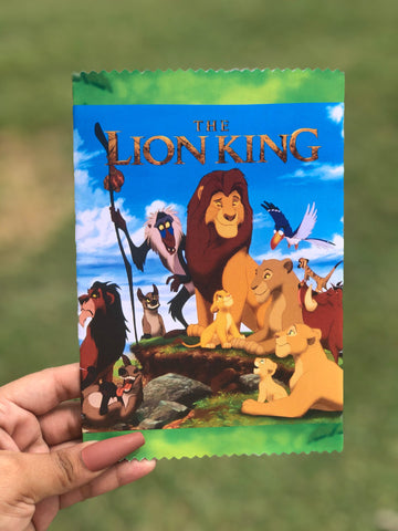 LION KING CHIP BAGS